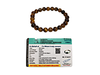 Tiger Eye Bracelet | Natural Stone for Solar Plexus Chakra to Boost Confidence, Willpower & Personal Power Tiger Eye Bracelet | Natural Stone for Solar Plexus Chakra to Boost Confidence, Willpower & Personal Power