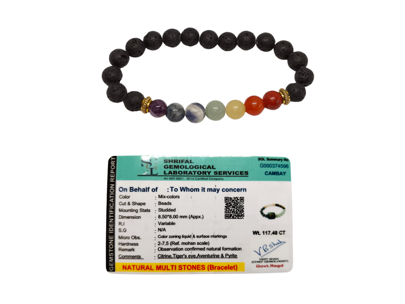 7 Chakra Lava Stone Bracelet | Balances Energy, Promotes Harmony & Inner Peace 7 Chakra Lava Stone Bracelet | Balances Energy, Promotes Harmony & Inner Peace