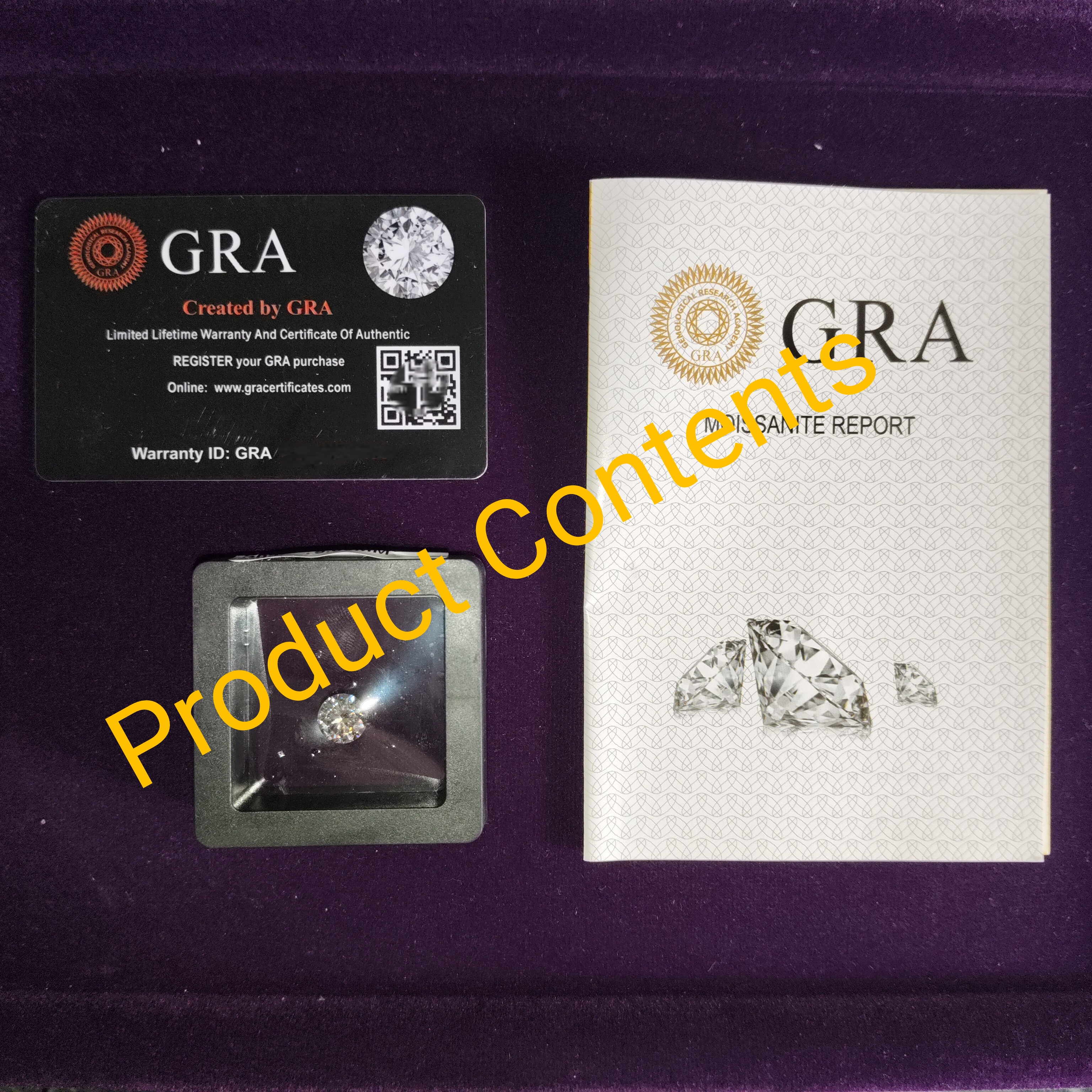 Moissanite Pear Cut | GRA Certified Moissanite Pear Cut | GRA Certified
