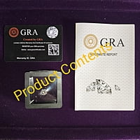 Moissanite Asscher Cut | GRA Certified Moissanite Asscher Cut | GRA Certified