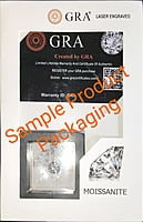Moissanite Pear Cut | GRA Certified Moissanite Pear Cut | GRA Certified