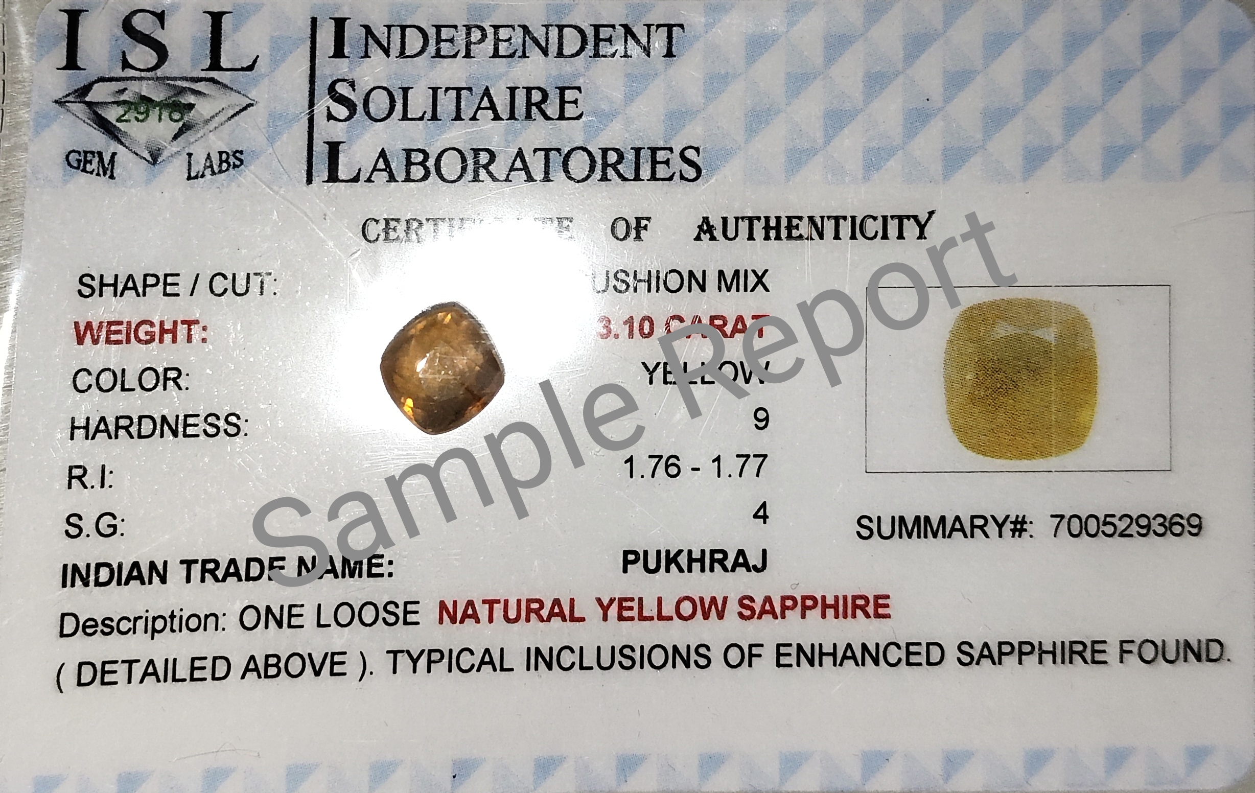Bangkok Yellow Sapphire | Natural Certified Bangkok Yellow Sapphire | Natural Certified