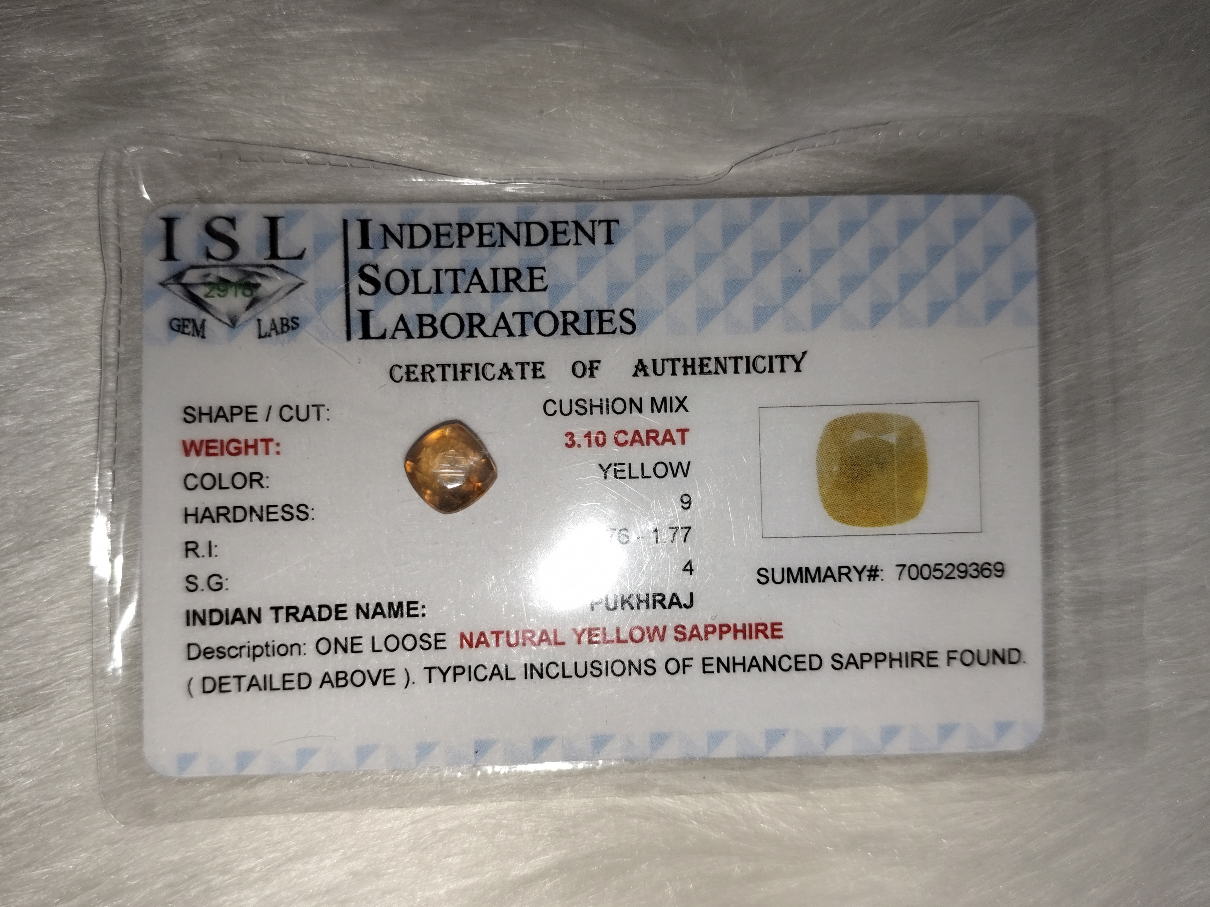 Bangkok Yellow Sapphire | Natural Certified Bangkok Yellow Sapphire | Natural Certified