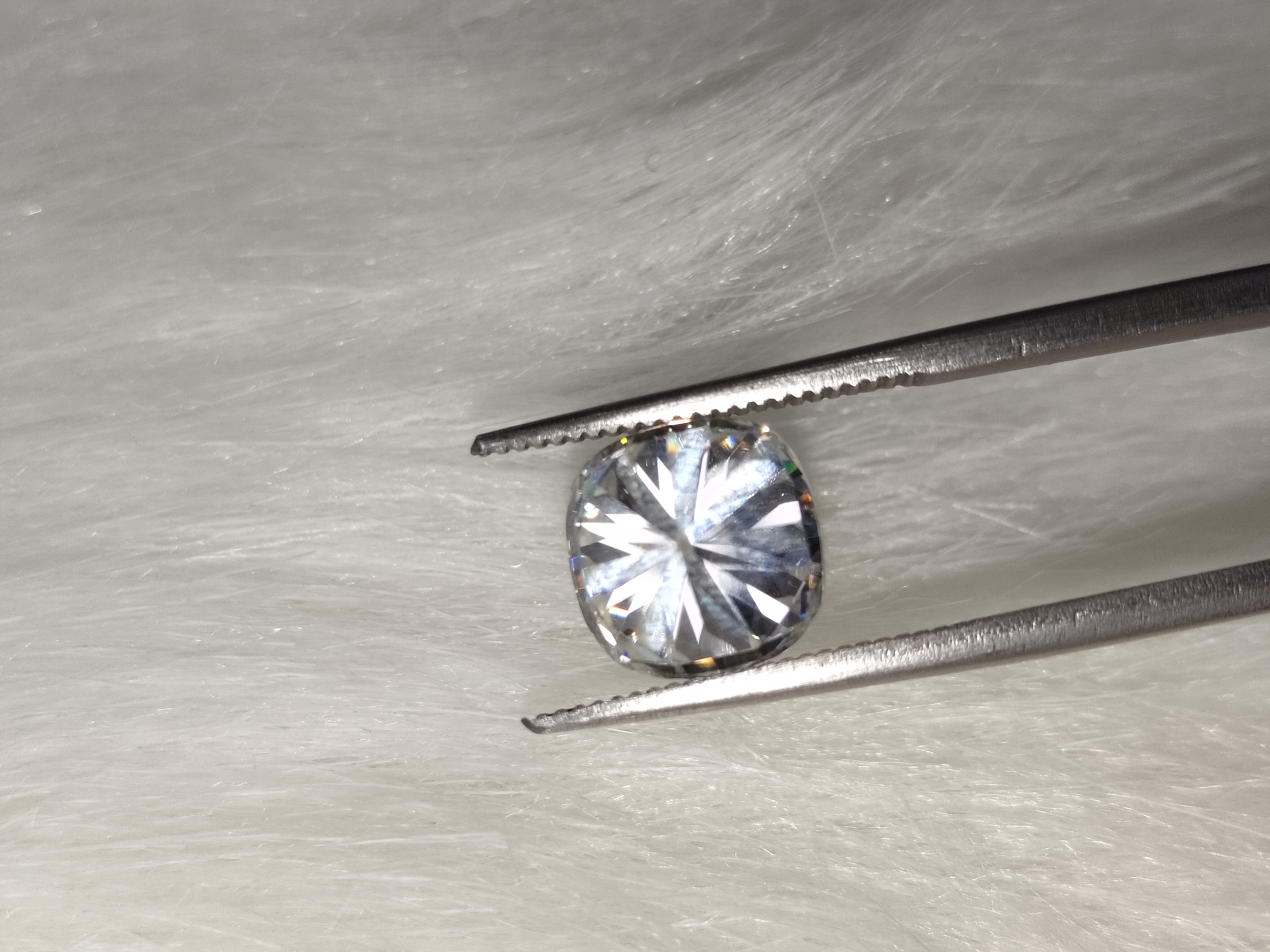 Moissanite Cushion Cut | GRA Certified Moissanite Cushion Cut | GRA Certified