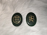 Zibu Coin | Green Aventurine Zibu Coin | Green Aventurine
