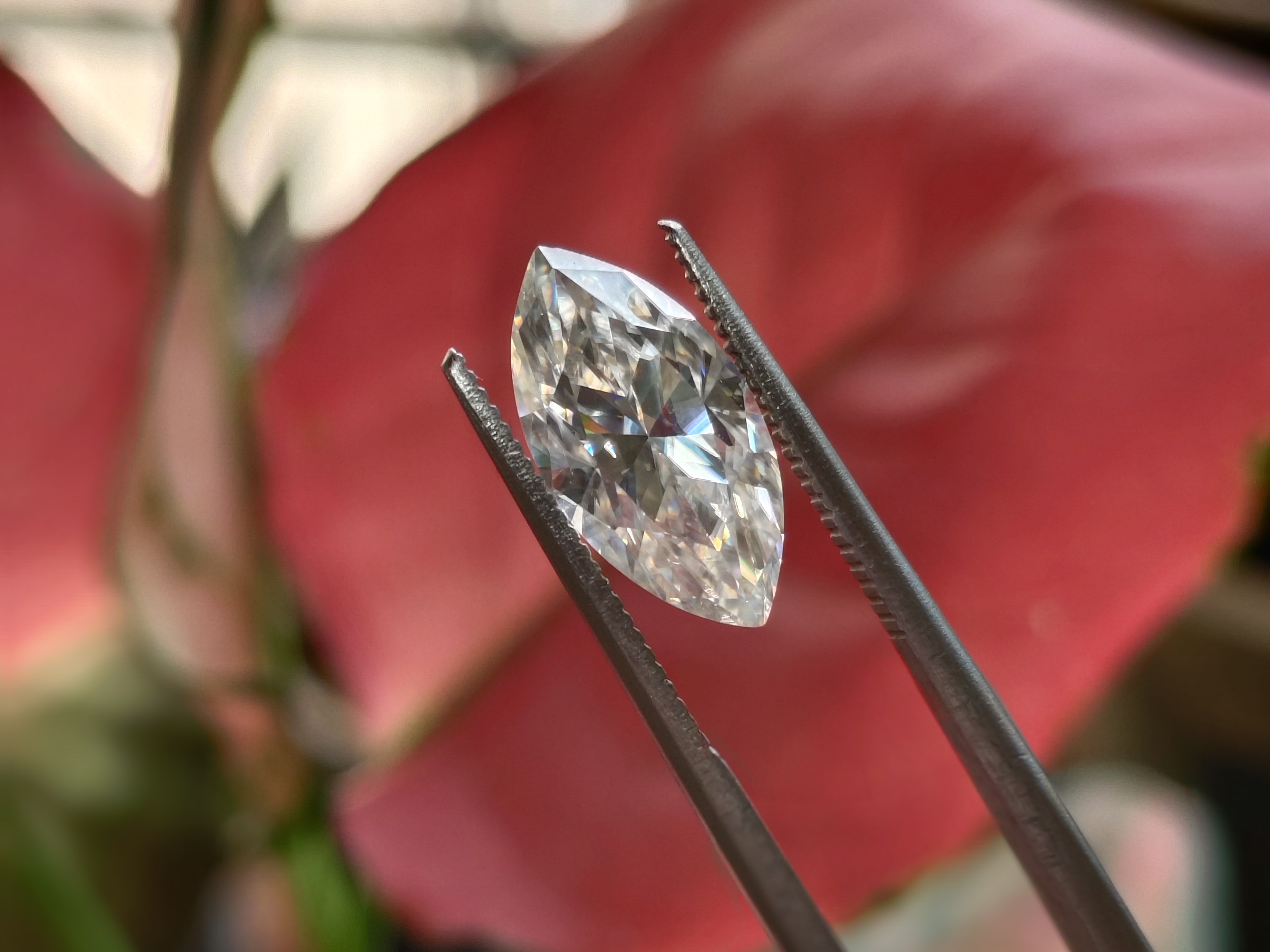 Moissanite Maruise Cut | GRA Certified Moissanite Maruise Cut | GRA Certified