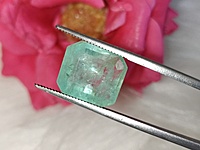 Columbian Emerald | 7.03 Ct Natural Certified Premium Quality Columbian Emerald | 7.03 Ct Natural Certified Premium Quality