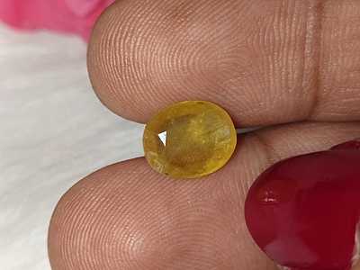Bangkok Yellow Sapphire | Natural Certified Good Quality