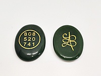 Zibu Coin | Green Aventurine Zibu Coin | Green Aventurine