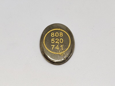 Pyrite Zibu Coin | Stone of Abundance & Protection | Enhances Prosperity, Confidence & Personal Power