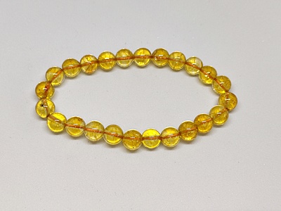 Citrine Bracelet | Stone of Success, Enhances Jupiter & Solar Plexus Chakra | Brings Abundance, Confidence and Clarity