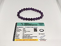 Amethyst Bracelet | Natural Stone for Saturn and Third Eye Chakra Amethyst Bracelet | Natural Stone for Saturn and Third Eye Chakra