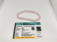 Rose Quartz Bracelet | Natural Stone for Love, Compassion & Heart Chakra Balance Rose Quartz Bracelet | Natural Stone for Love, Compassion & Heart Chakra Balance