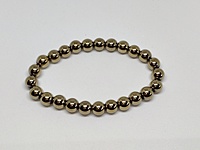 Golden Pyrite Bracelet | Stone of Abundance & Protection | Enhances Prosperity, Confidence & Personal Power Golden Pyrite Bracelet | Stone of Abundance & Protection | Enhances Prosperity, Confidence & Personal Power