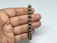 Golden Pyrite Bracelet | Stone of Abundance & Protection | Enhances Prosperity, Confidence & Personal Power Golden Pyrite Bracelet | Stone of Abundance & Protection | Enhances Prosperity, Confidence & Personal Power
