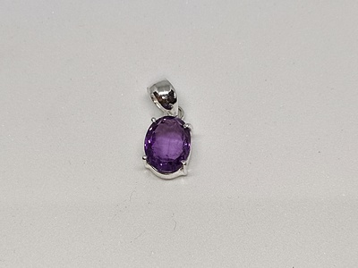 Amethyst Pendant | Natural & Certified High-Quality Gemstone for Third Eye Chakra & Saturn Blessings