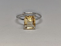 Citrine Ring | Natural & Certified High-Quality Gemstone for Abundance, Jupiter & Solar Plexus Chakra Citrine Ring | Natural & Certified High-Quality Gemstone for Abundance, Jupiter & Solar Plexus Chakra
