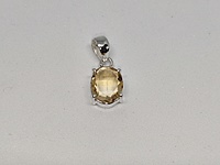 Citrine Pendant | Natural & Certified High-Quality Gemstone for Abundance, Jupiter & Solar Plexus Chakra Citrine Pendant | Natural & Certified High-Quality Gemstone for Abundance, Jupiter & Solar Plexus Chakra