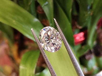 Moissanite Oval Cut | GRA Certified