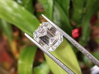 Moissanite Emerald Cut | GRA Certified