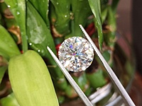 Moissanite Round Cut | GRA Certified Moissanite Round Cut | GRA Certified